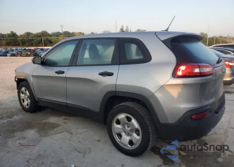 2015 Jeep Cherokee Sport из США, поврежденный, VIN 1C4PJLAB2FW656218